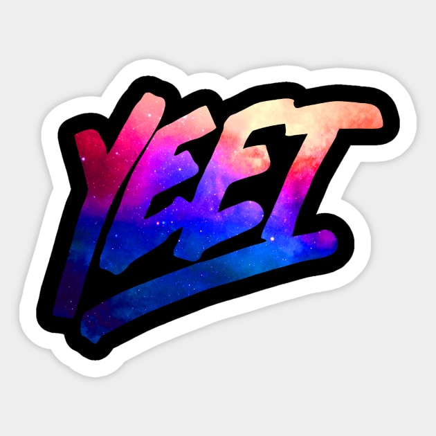 YEET GALAXY Sticker by Giftsisle